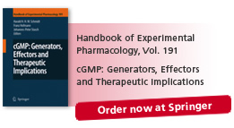 Order now at Srpinger: cGMP: Generators, Effectors and Therapeutic Implications