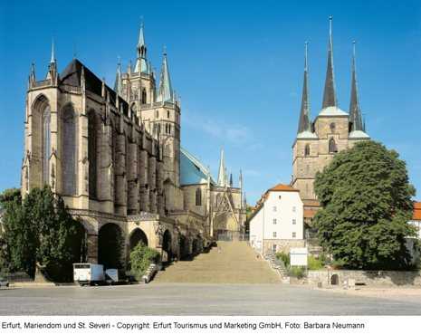 Erfurt Mariendom und St.Severi