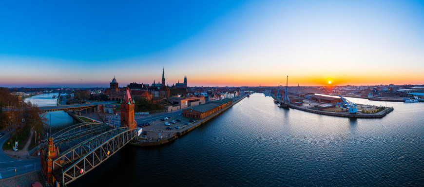 habour of Luebeck